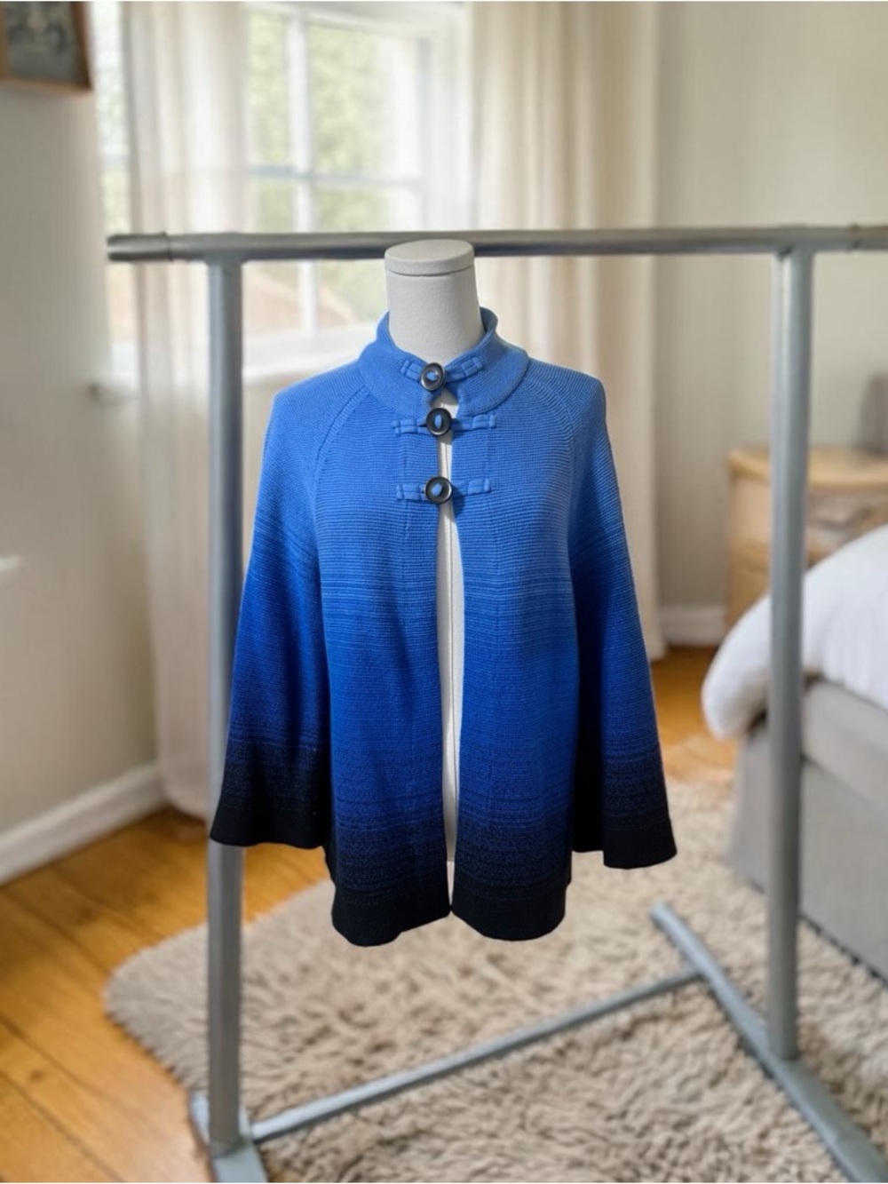 Jones Wear‎ Gradient Button Cardigan SZ LG